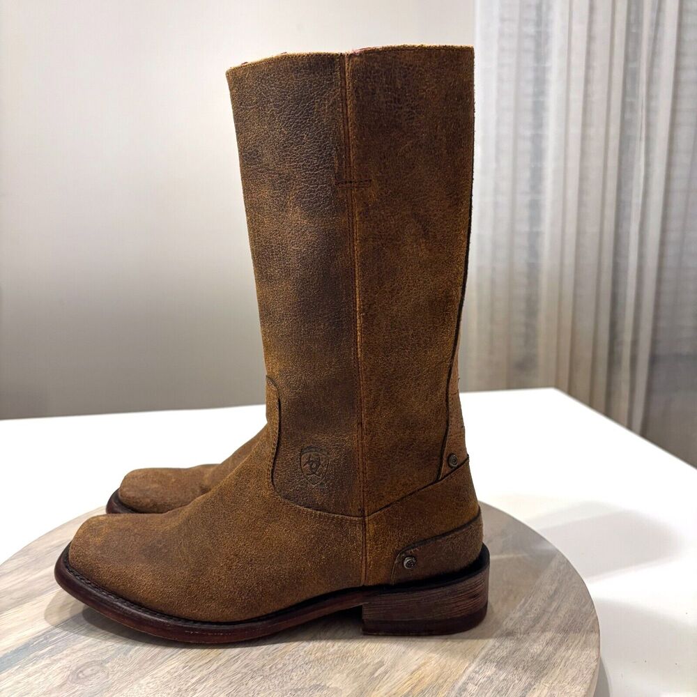 Ariat Brown Heeled Boots - Picture 2 of 13